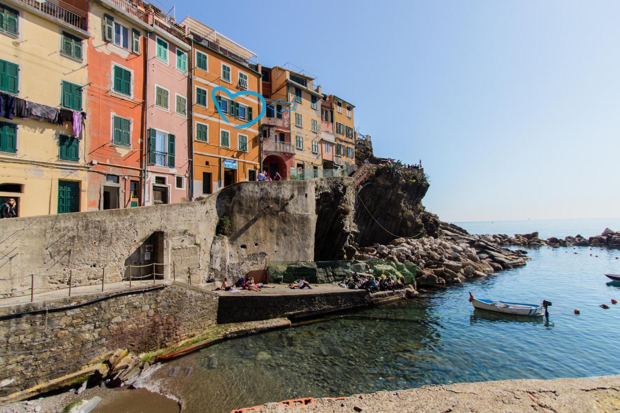 Il Mare Di Ada:Seaside Apartament In Riomaggiore Bagian luar foto